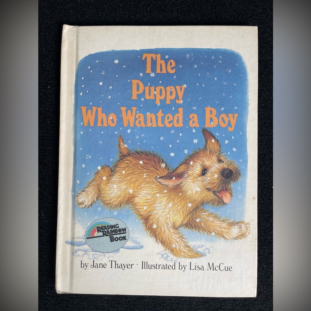 The Puppy Who Wanted a Boy By Jane Thayer Vintage Hardcover 1958